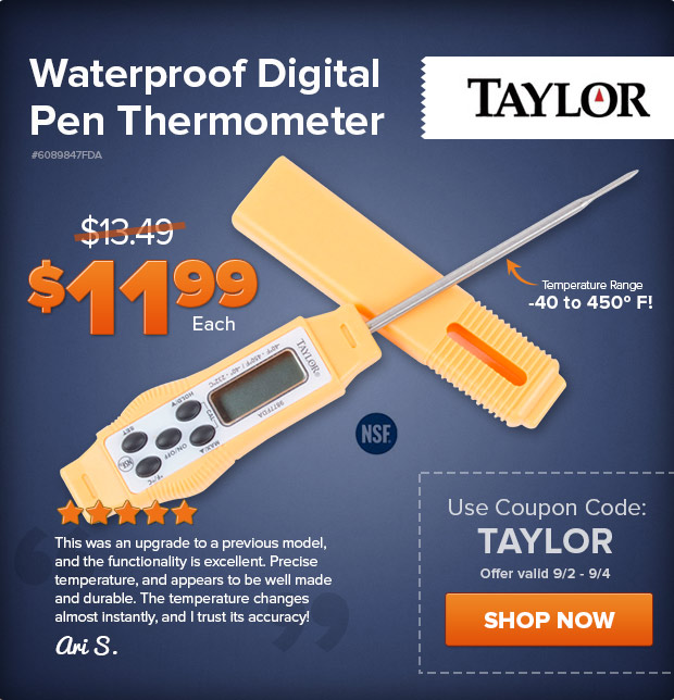 Taylor Waterproof Pen Thermometer!