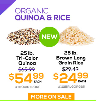 Organic Quinoa and Rice