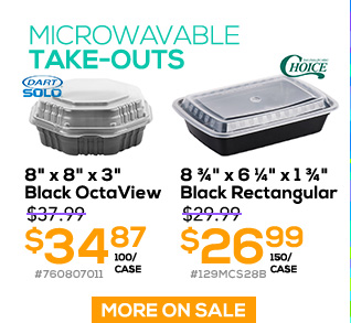 Microwavable Take-Outs