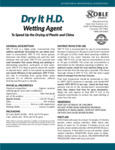 Spec sheet Spec sheet