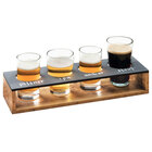Cal-Mil Beer Sampler Glasses and Beer Paddles