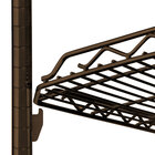Metro qwikSLOT Copper Hammertone Wire Shelving